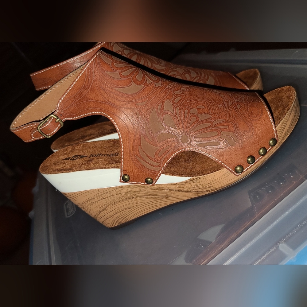 jolimall wedge sneakers